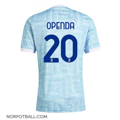 Billige Fotballdrakt Juventus Lois Openda #20 Replika Bortedrakt 2025-26 Kortermet Billige Fotballdrakt Juventus Lois Openda #20 Replika Bortedrakt 2025-26 Kortermet